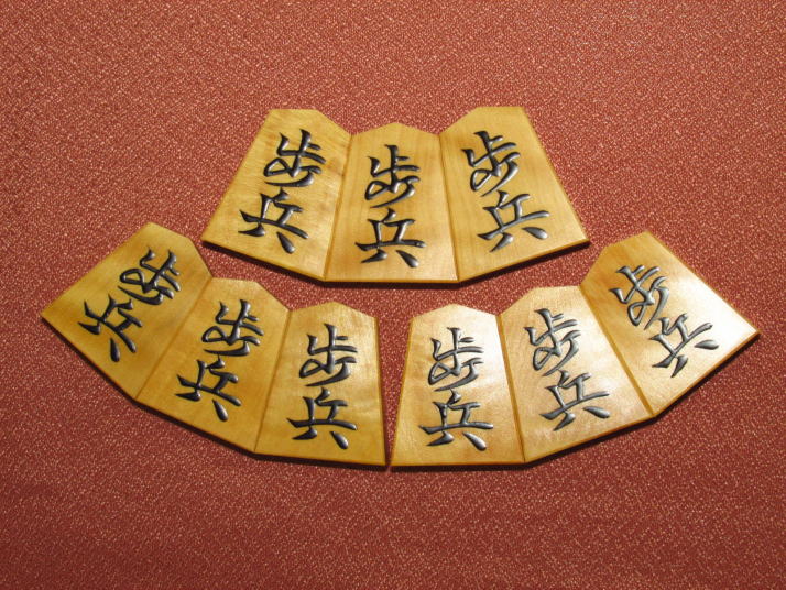 ○駒木地○島黄楊／天然木・黄色系(上)根杢（大振り）-10-A