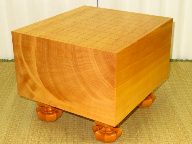 トウシンプレミアム 本榧柾目六寸六分将棋盤/新品（S174） トウシン盤駒店 囲碁 将棋